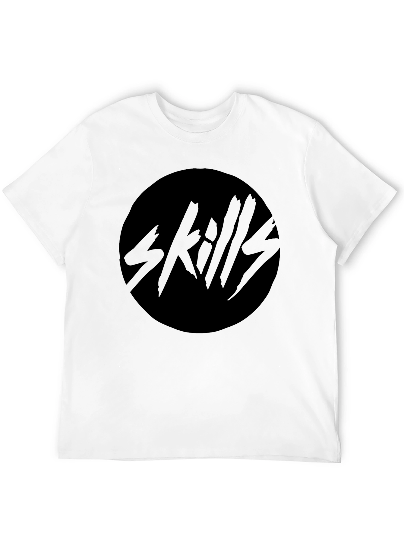 Skills Graphic Tee - Soft Black T-Shirt