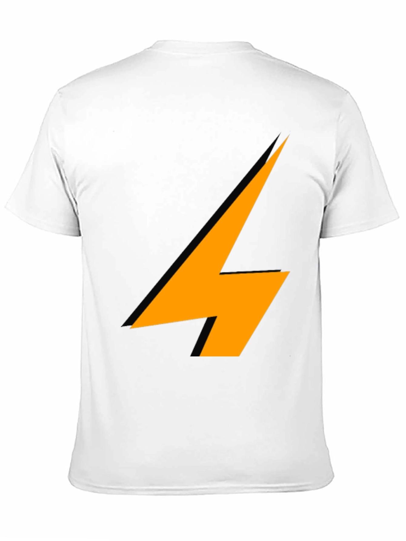 Lightning Bolt Graphic Black T-Shirt