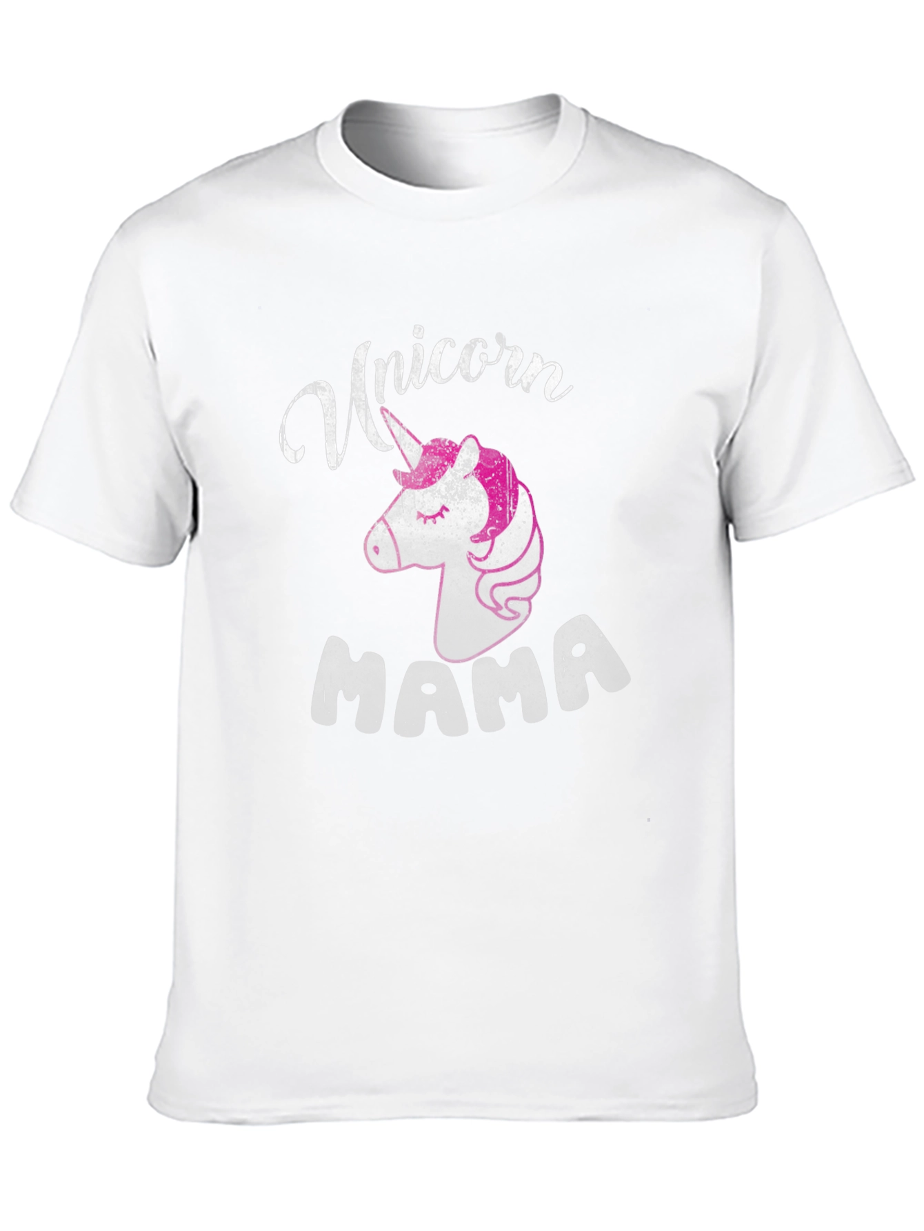 Unicorn Mama Black T-Shirt