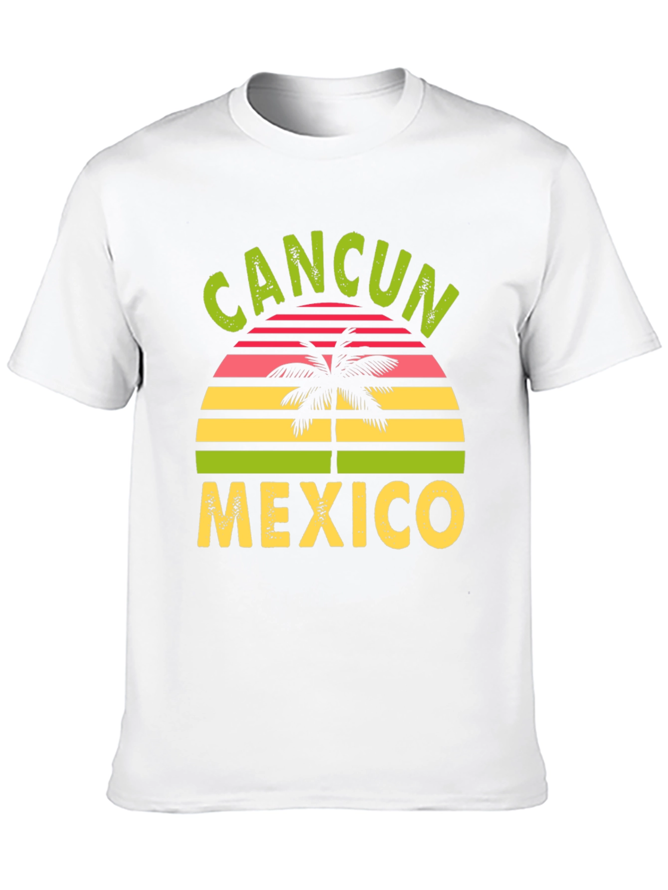 Cancun Mexico Graphic Tee - Black