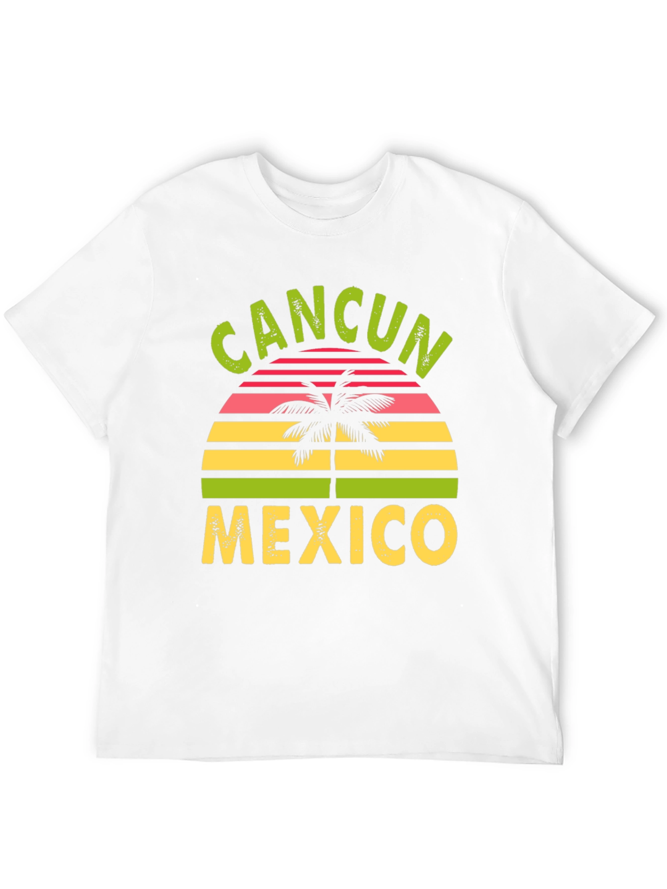 Cancun Mexico Graphic Tee - Black