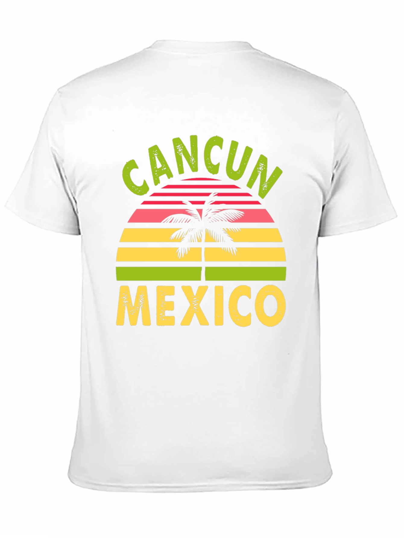 Cancun Mexico Graphic Tee - Black