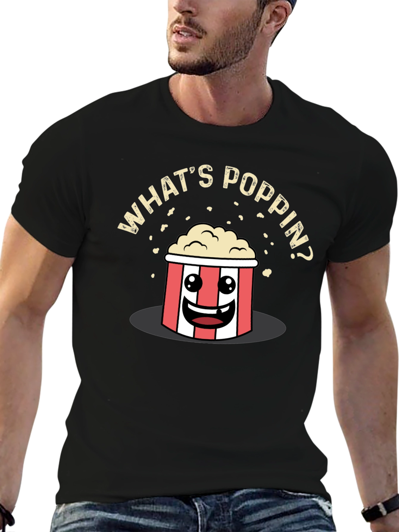 Whats Poppin Popcorn T-Shirt