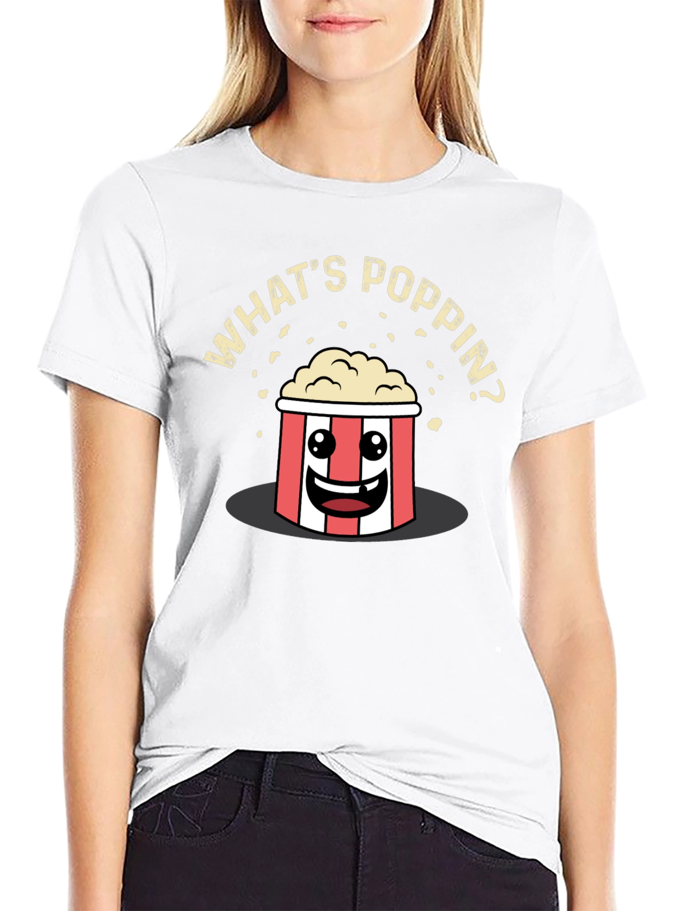 Whats Poppin Popcorn T-Shirt