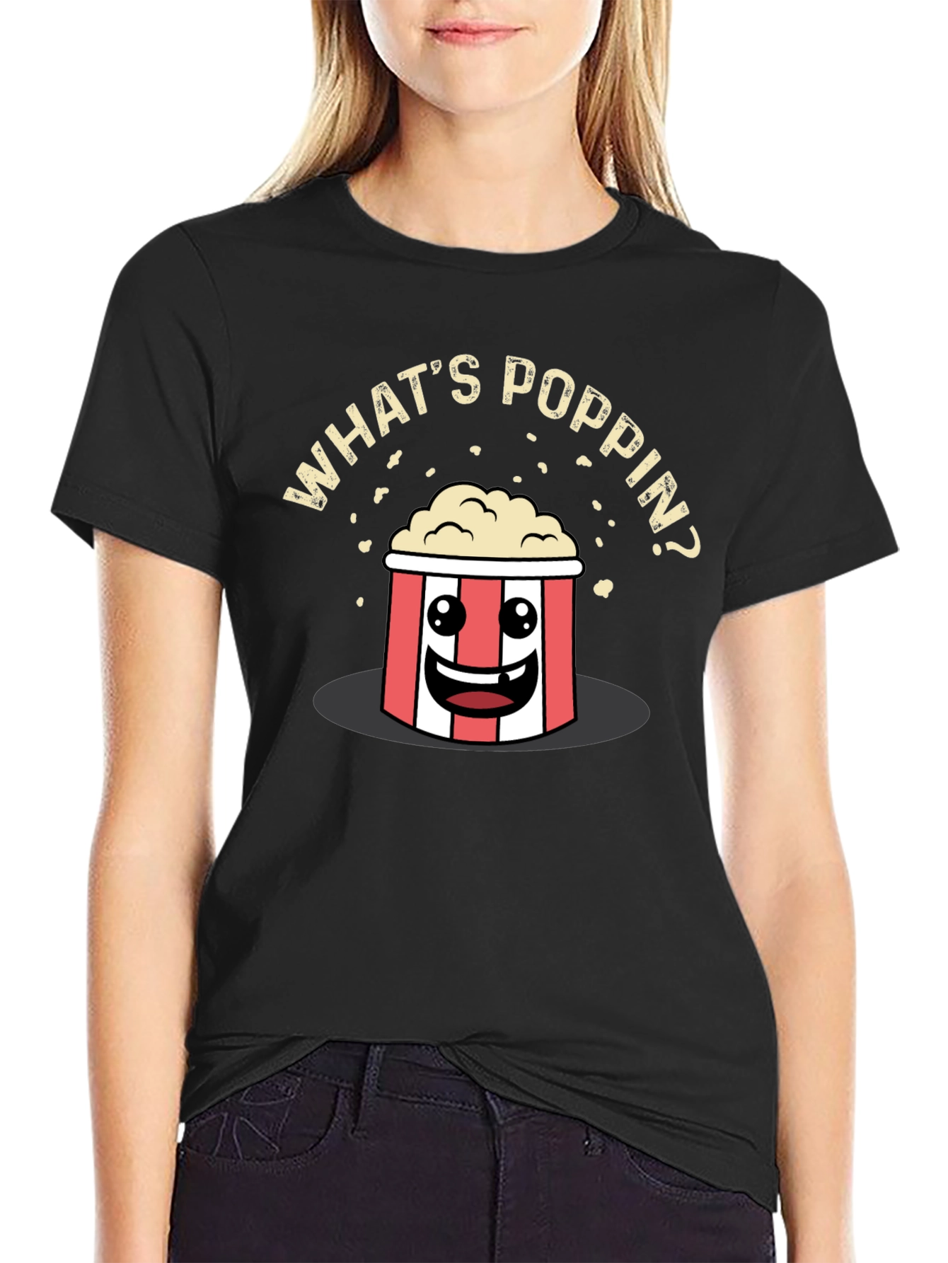 Whats Poppin Popcorn T-Shirt