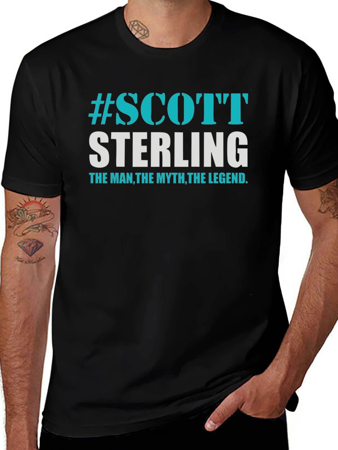 Scott Sterling T-Shirt: The Man The Myth The Legend