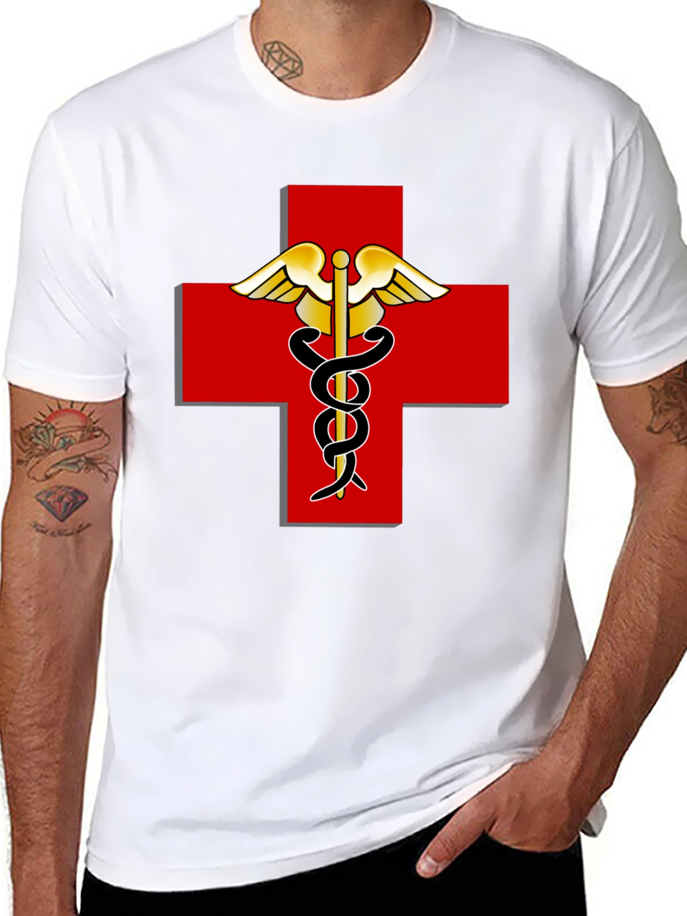 Medical Symbol Graphic Tee