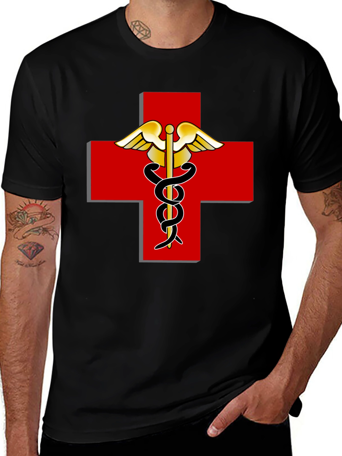 Medical Symbol Graphic Tee