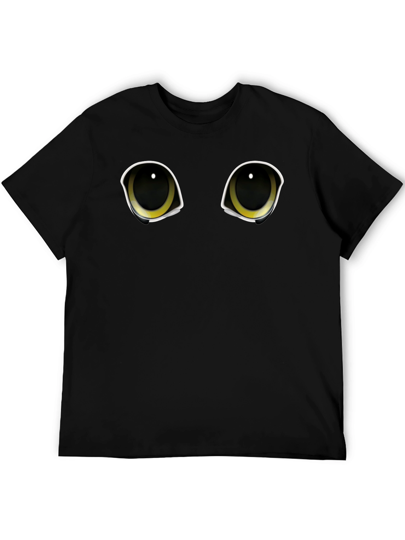 Black Cat Eyes Graphic Tee