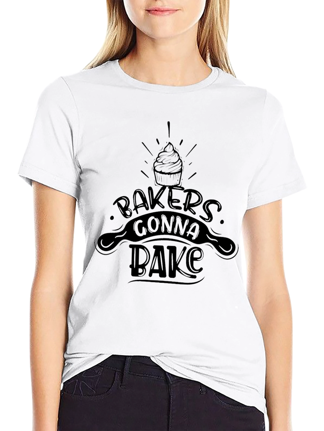 Bakers Gonna Bake T-Shirt - Cupcake Design