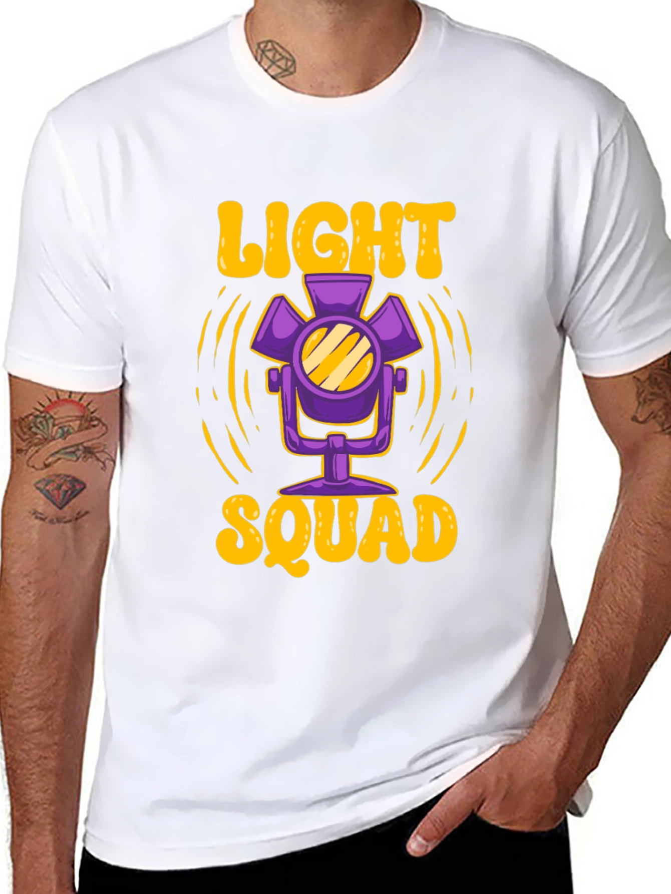 Light Squad Graphic T-Shirt