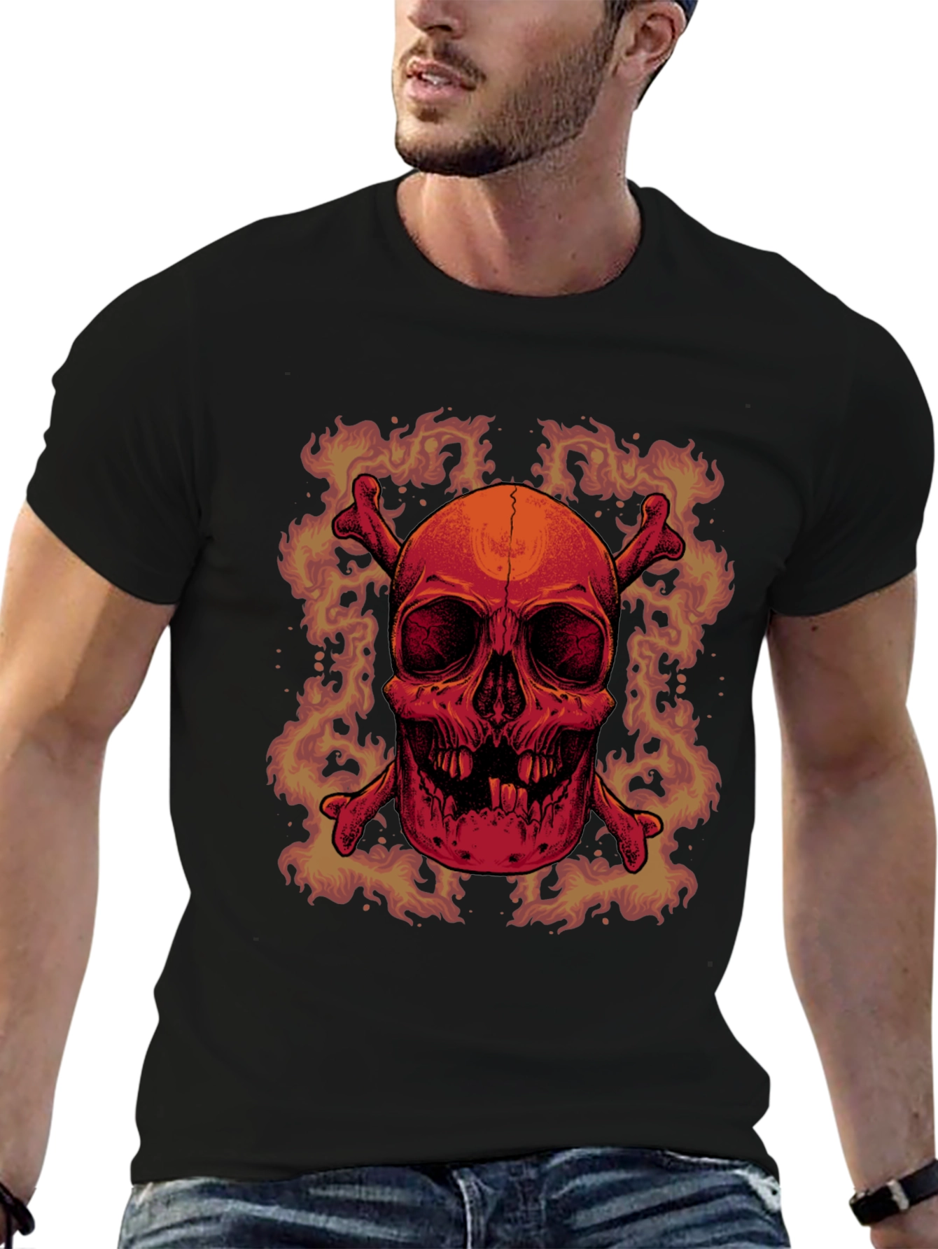 Skull & Crossbones Graphic Tee