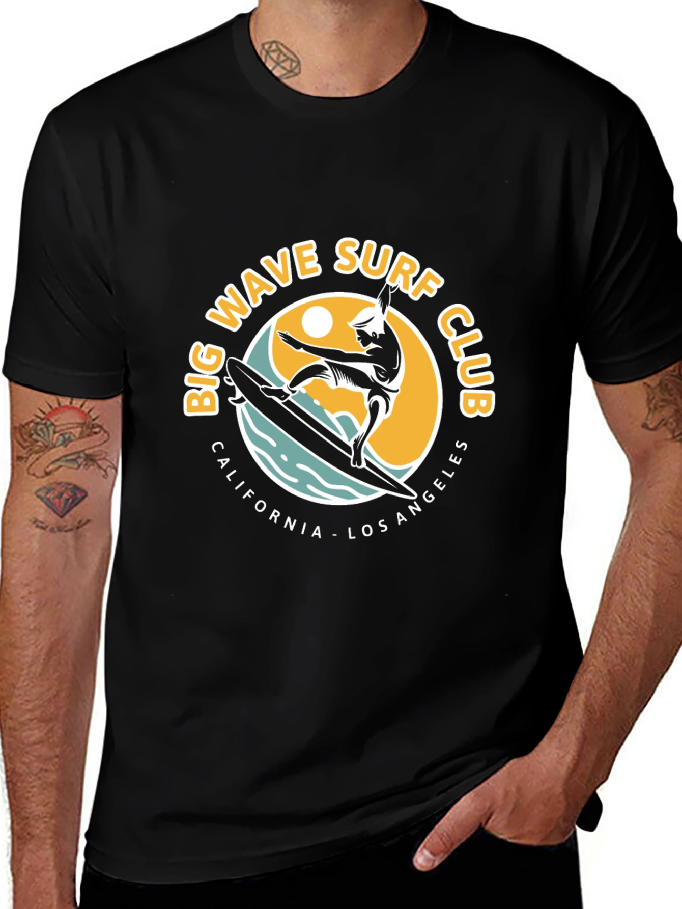 Big Wave Surf Club Graphic Tee