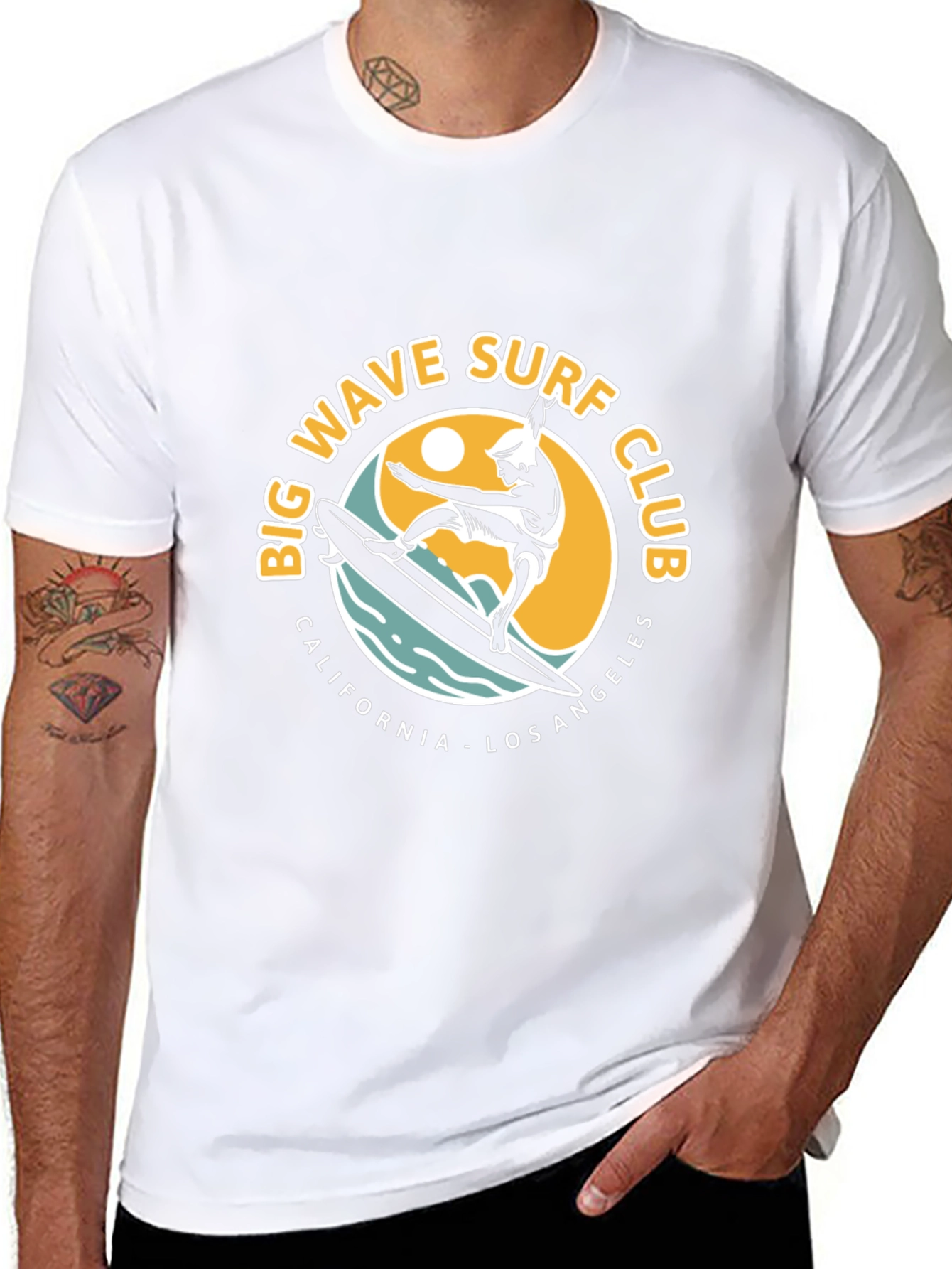 Big Wave Surf Club Graphic Tee