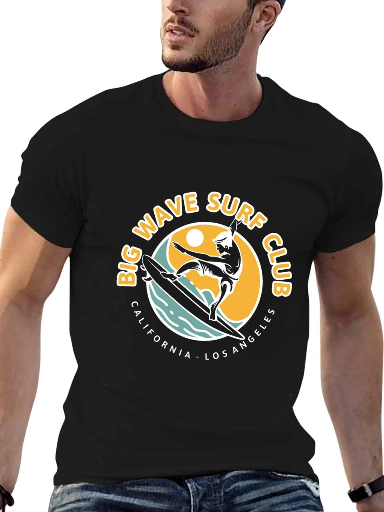 Big Wave Surf Club Graphic Tee