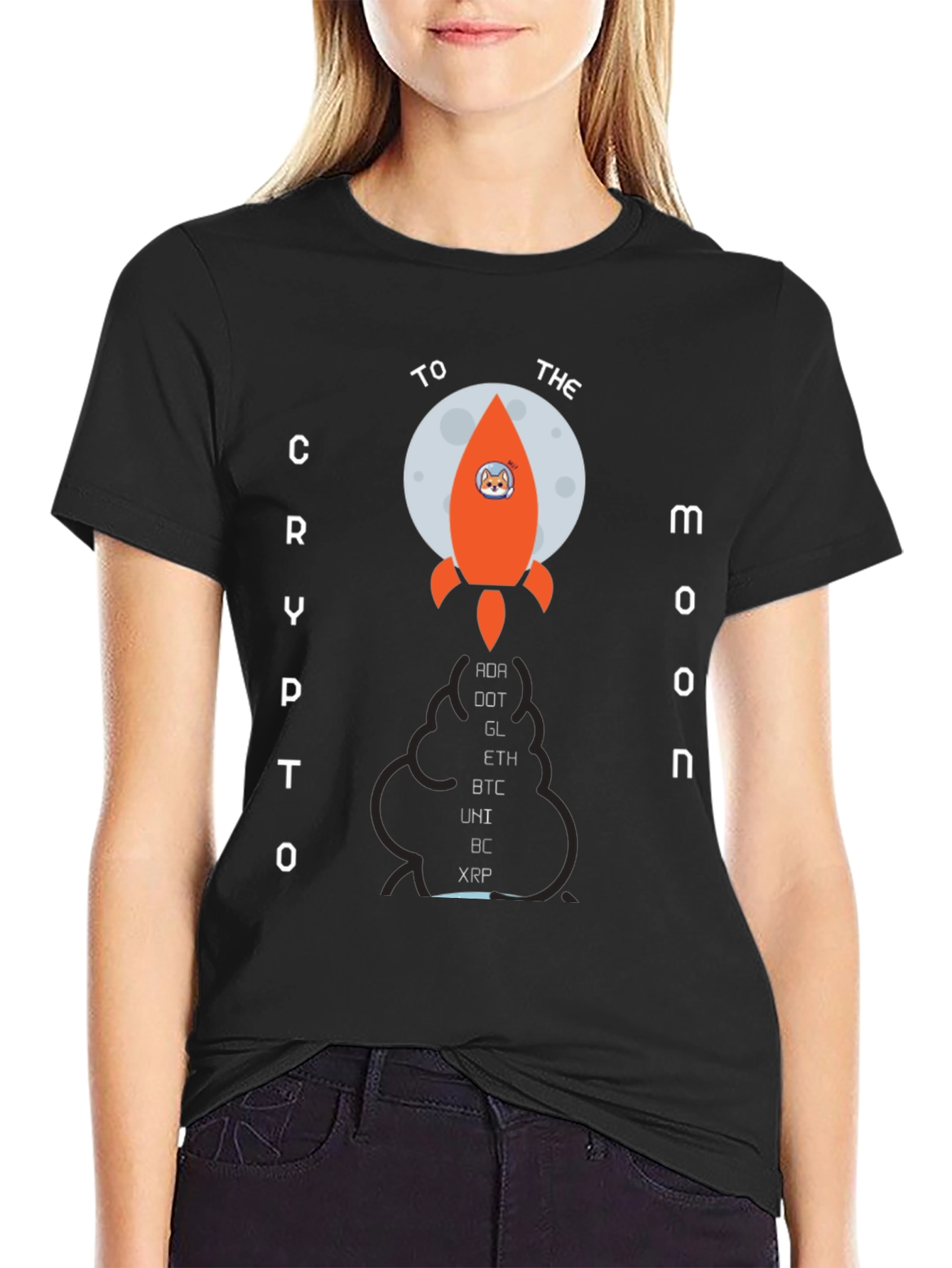 Crypto To The Moon T-Shirt