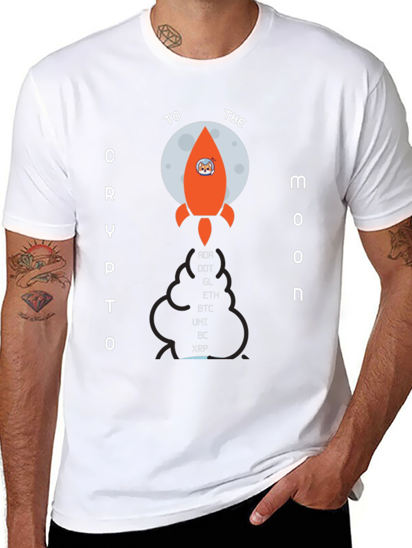 Crypto To The Moon T-Shirt