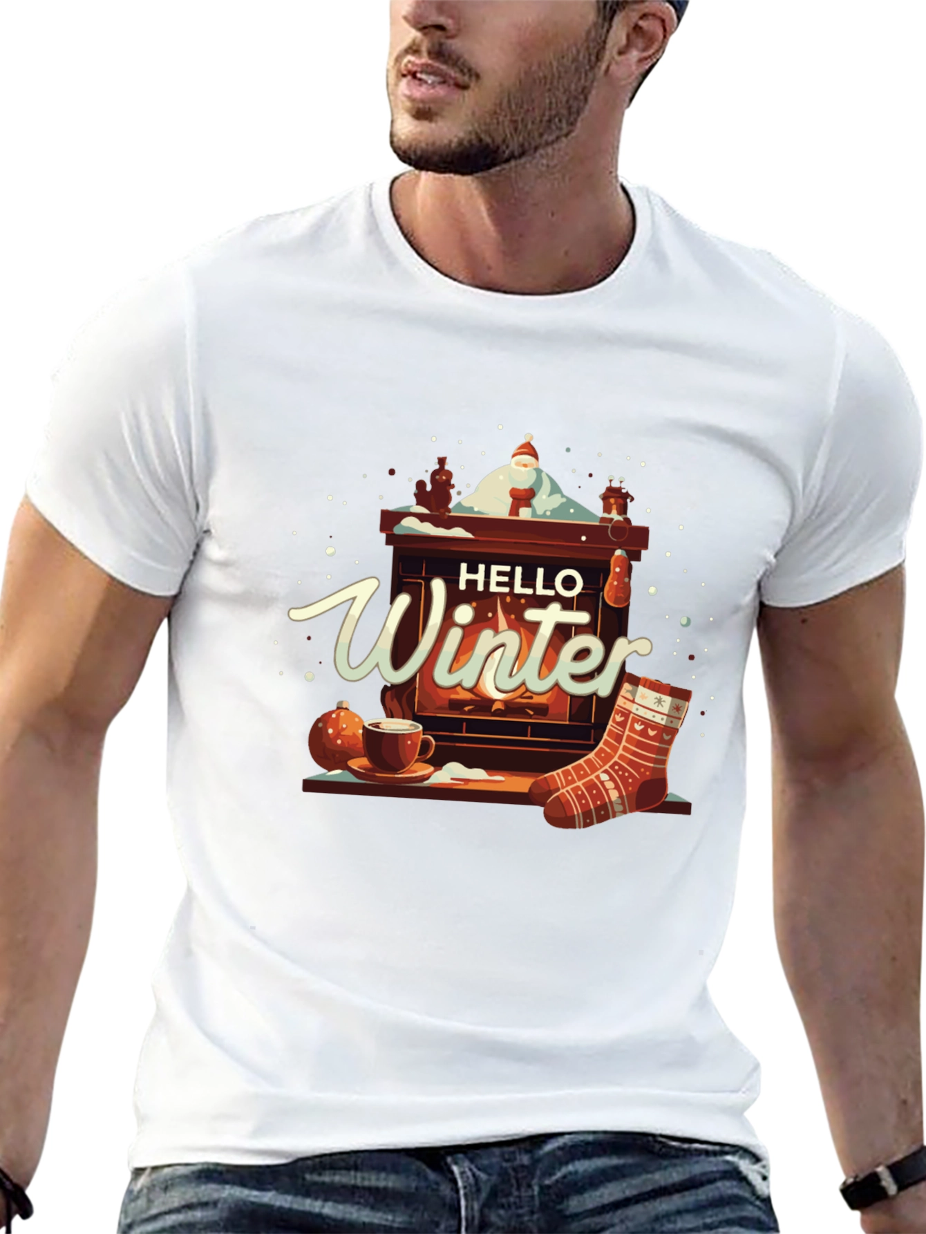Hello Winter Graphic Tee