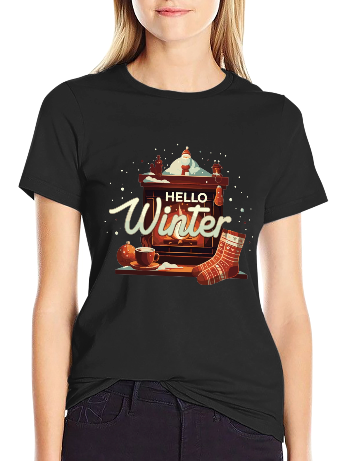 Hello Winter Graphic Tee