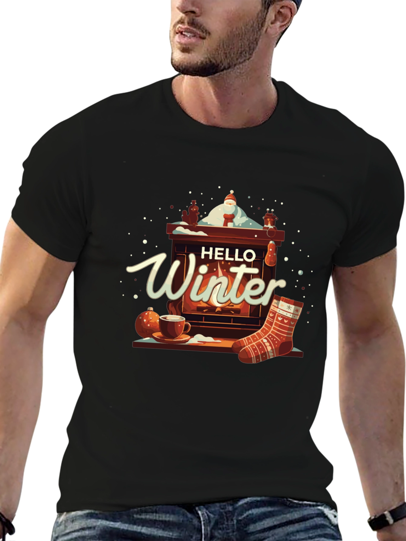 Hello Winter Graphic Tee
