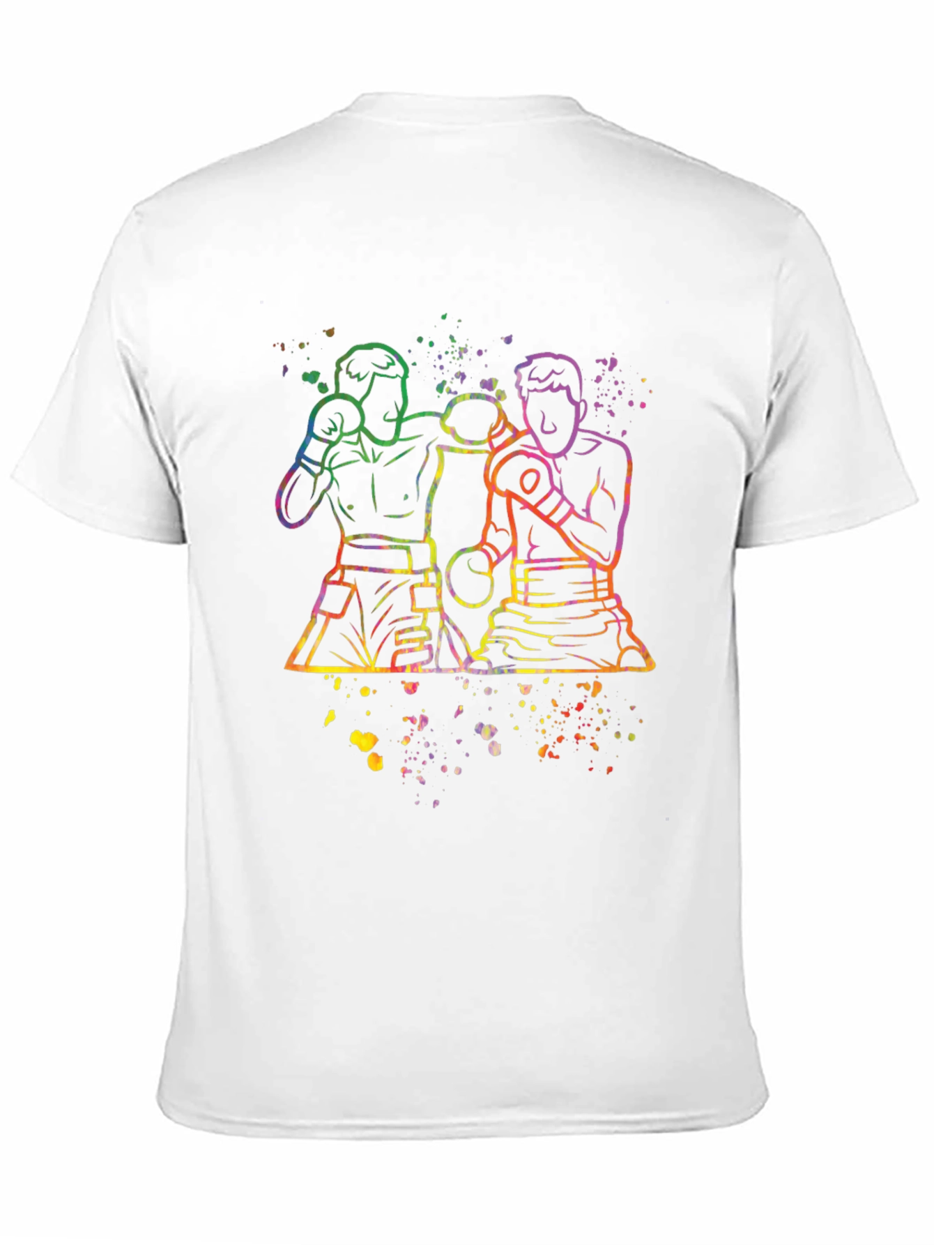 Vivid Boxer Graphic Tee - Stylish Mens T-Shirt