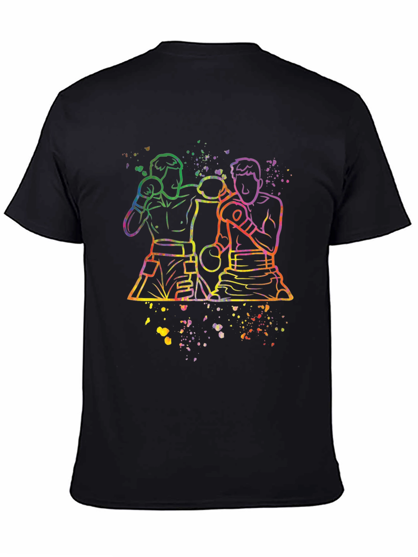 Vivid Boxer Graphic Tee - Stylish Mens T-Shirt