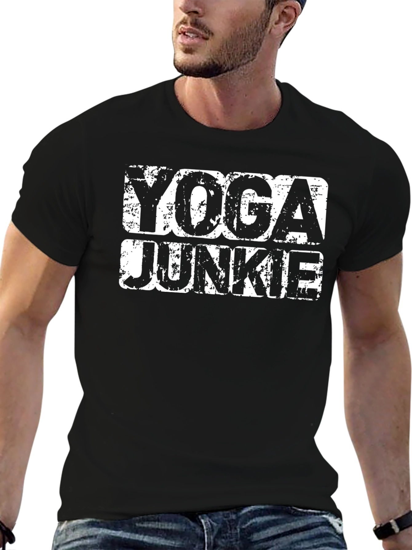 Yoga Junkie Graphic T-Shirt