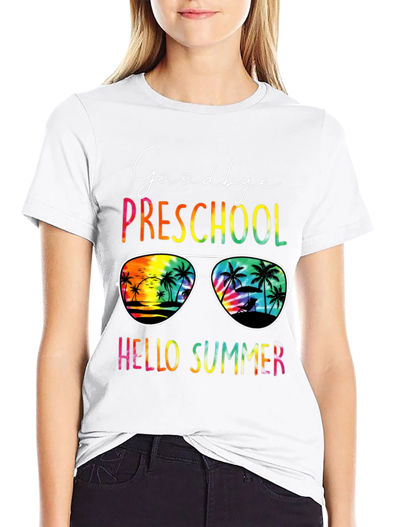 Goodbye Preschool Hello Summer Graphic Tee