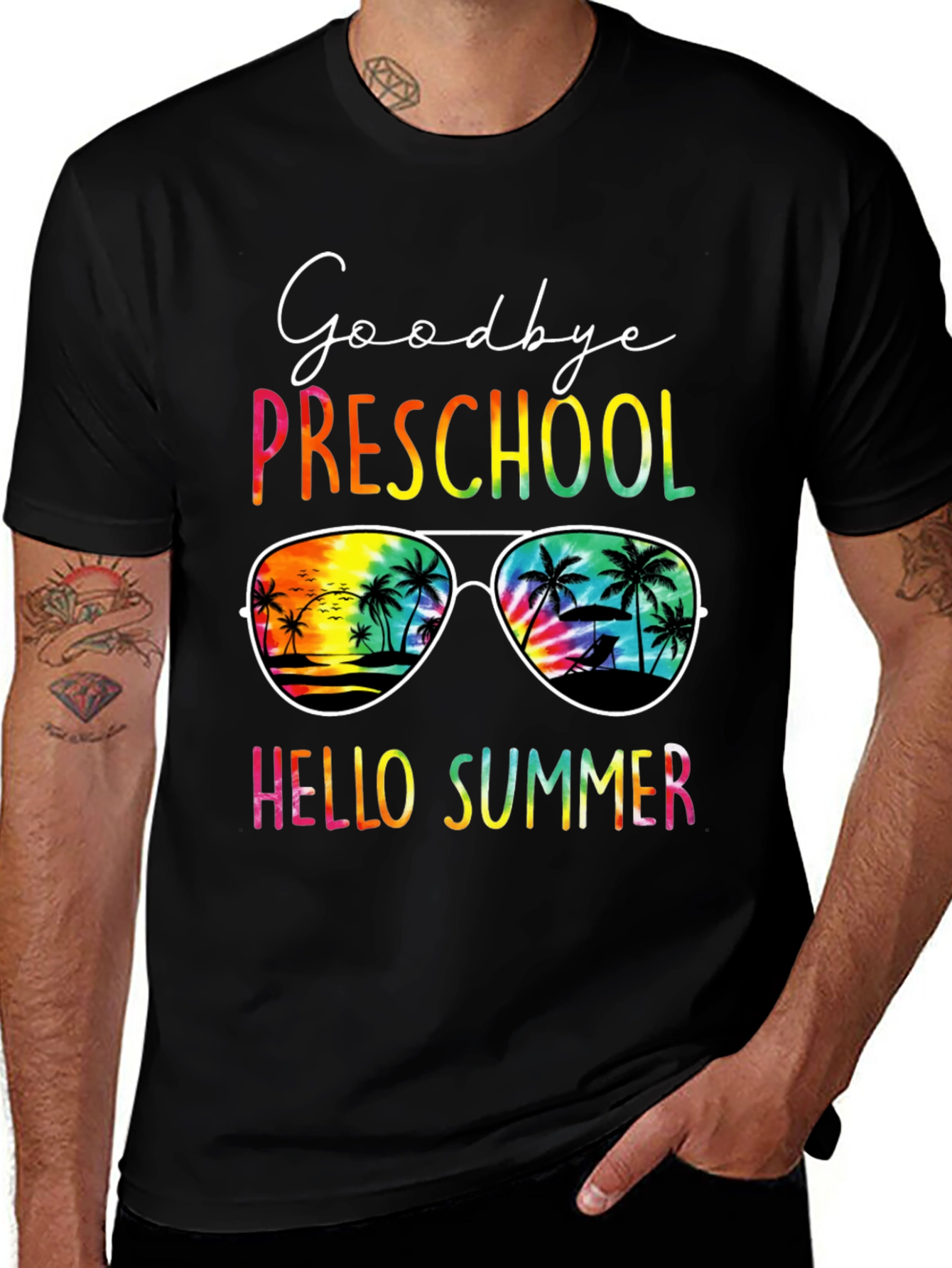 Goodbye Preschool Hello Summer Graphic Tee