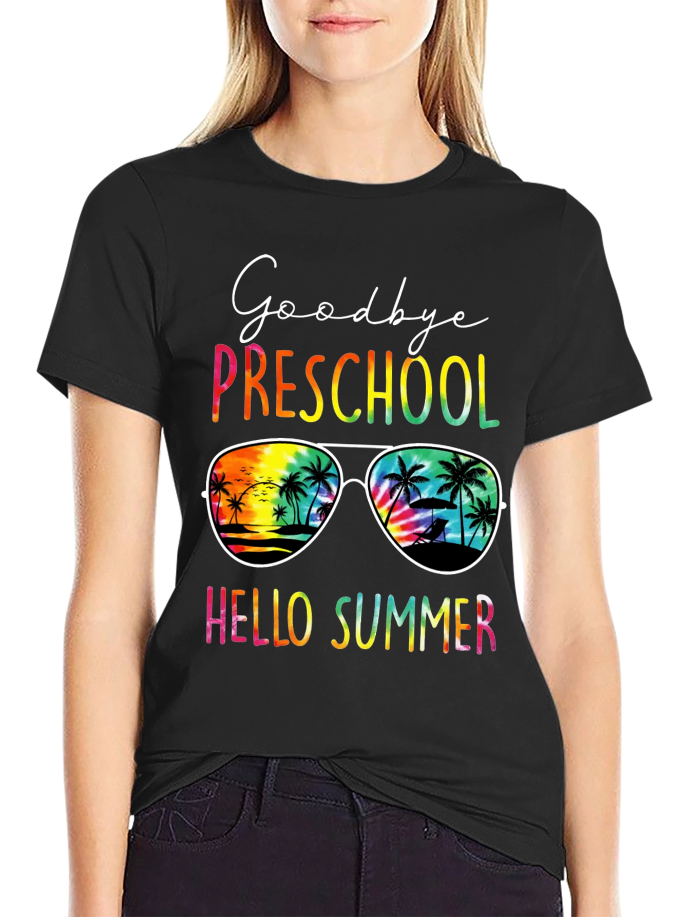 Goodbye Preschool Hello Summer Graphic Tee