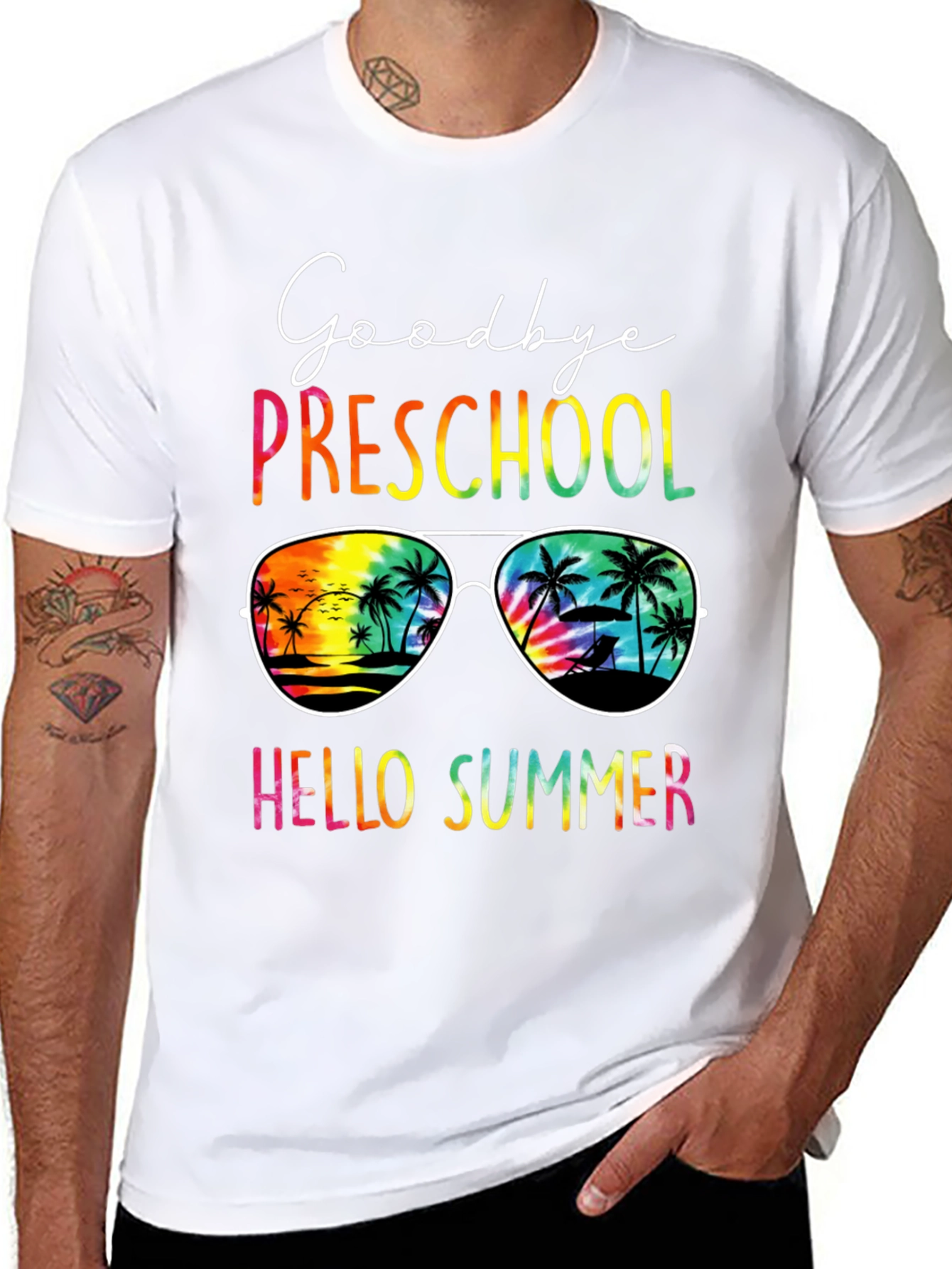 Goodbye Preschool Hello Summer Graphic Tee