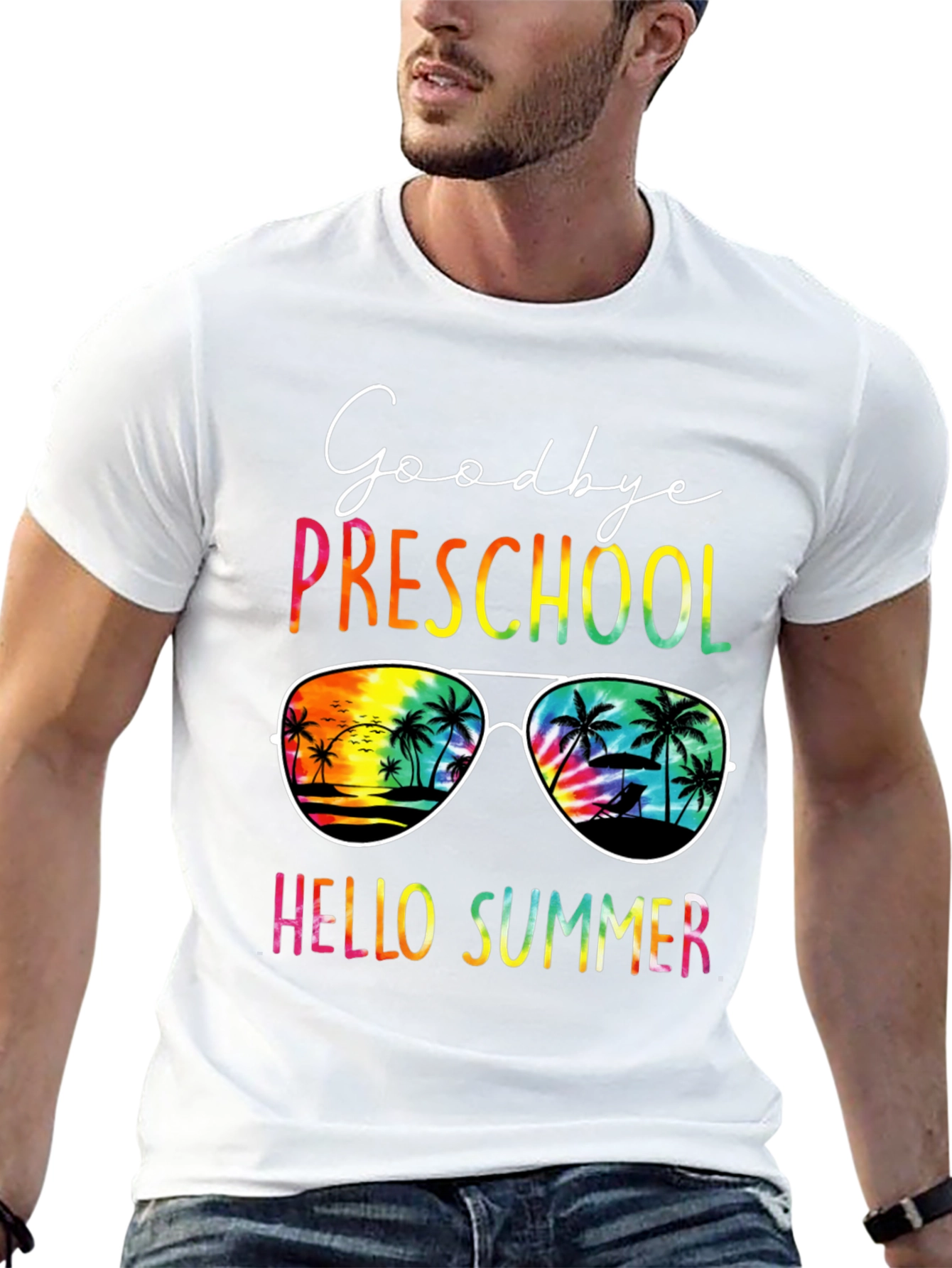 Goodbye Preschool Hello Summer Graphic Tee