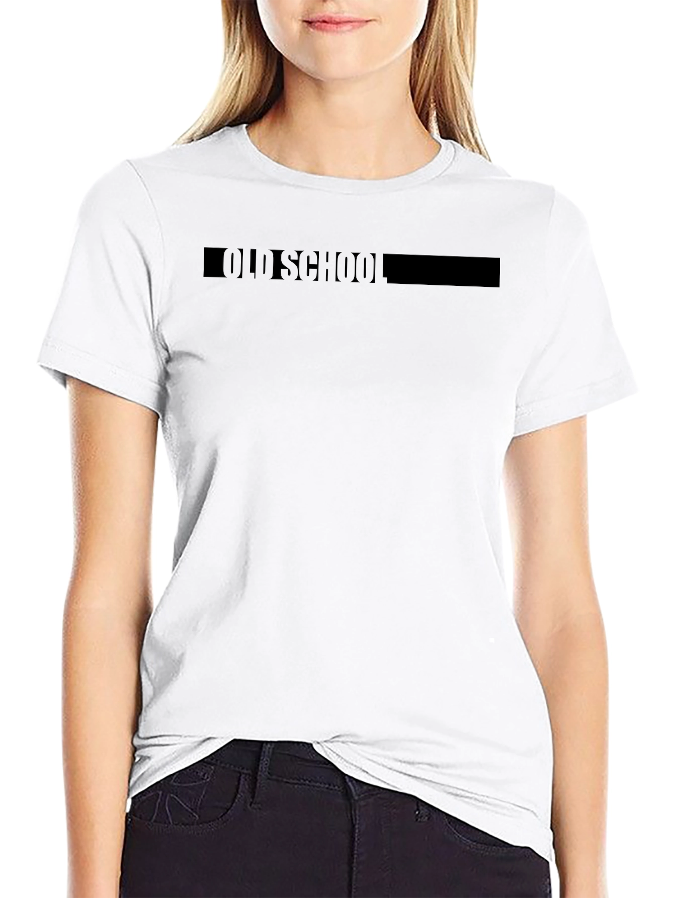Old School Graphic Black T-Shirt