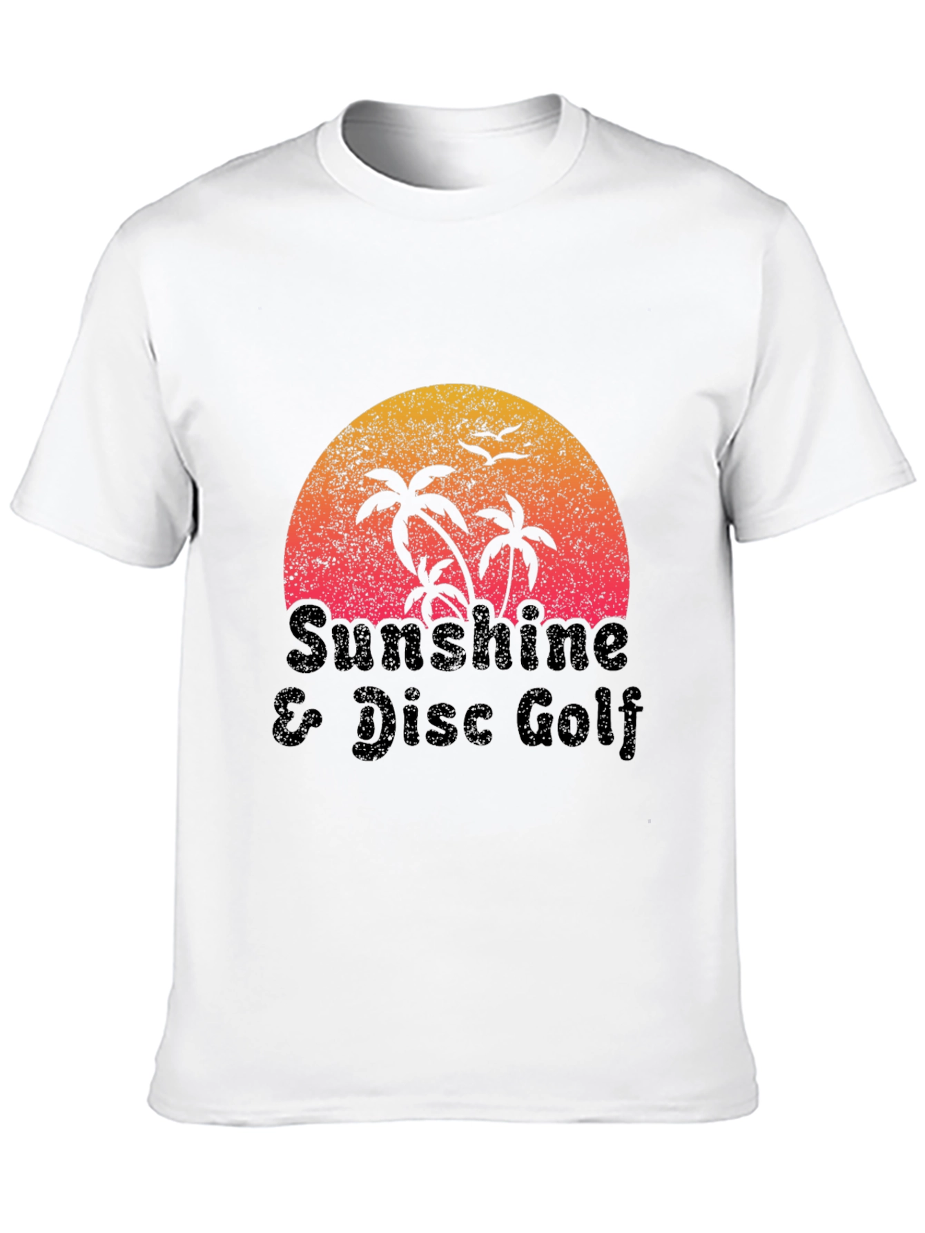 Sunshine & Disc Golf Graphic Tee