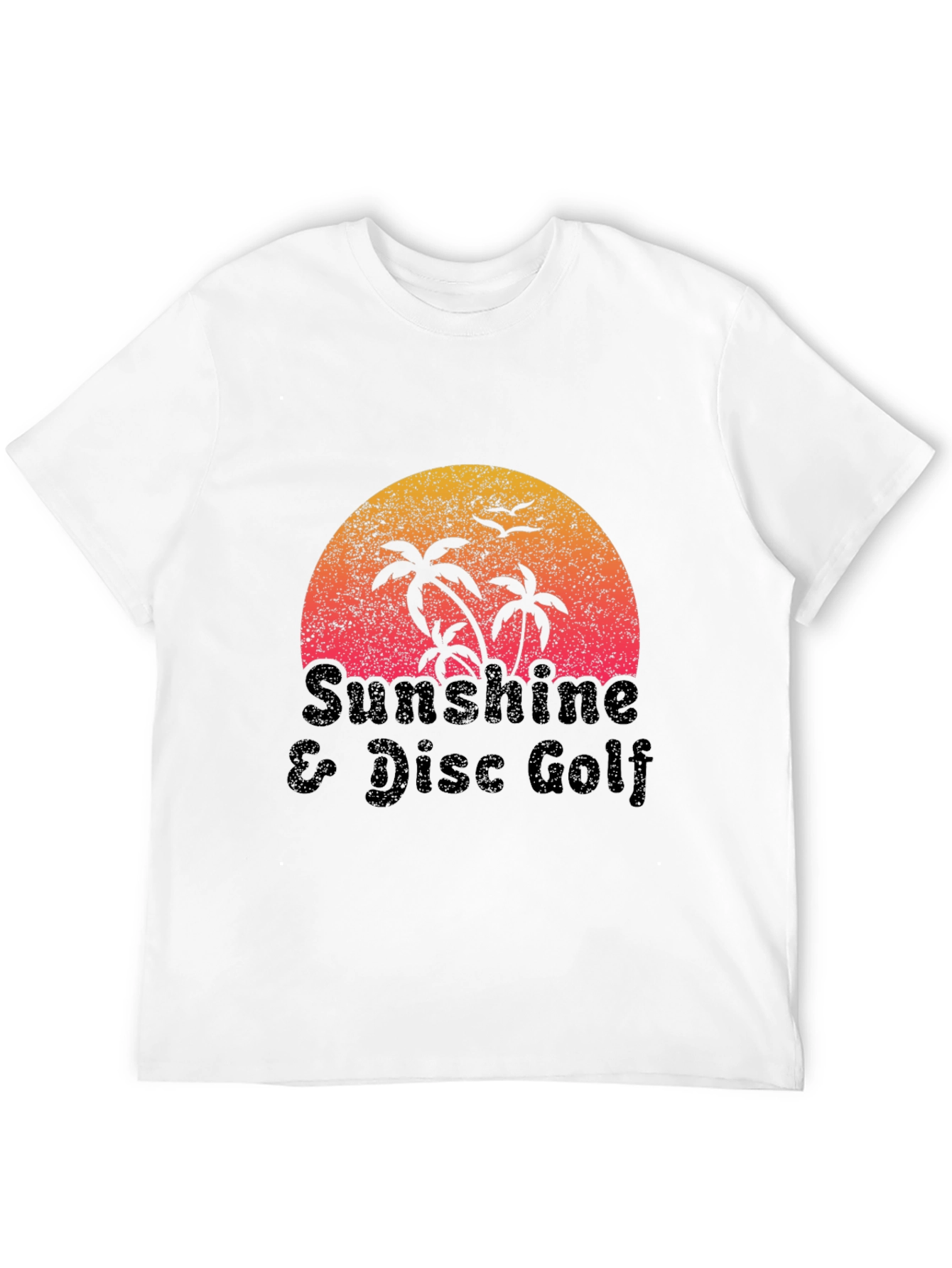 Sunshine & Disc Golf Graphic Tee
