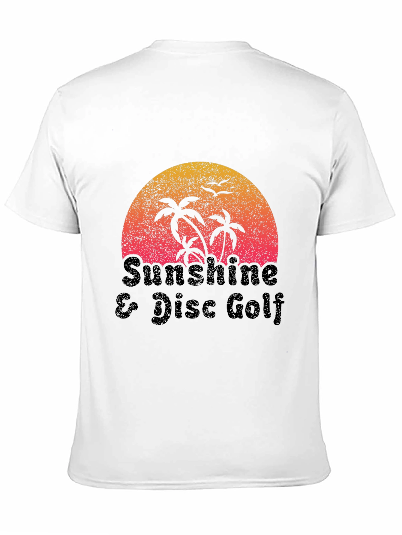 Sunshine & Disc Golf Graphic Tee