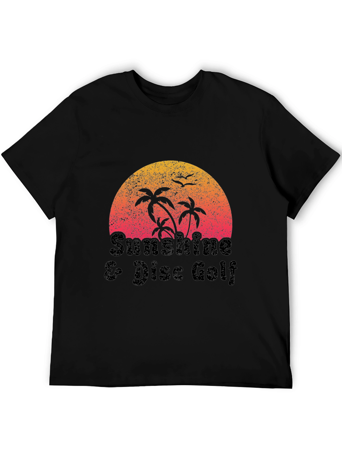 Sunshine & Disc Golf Graphic Tee