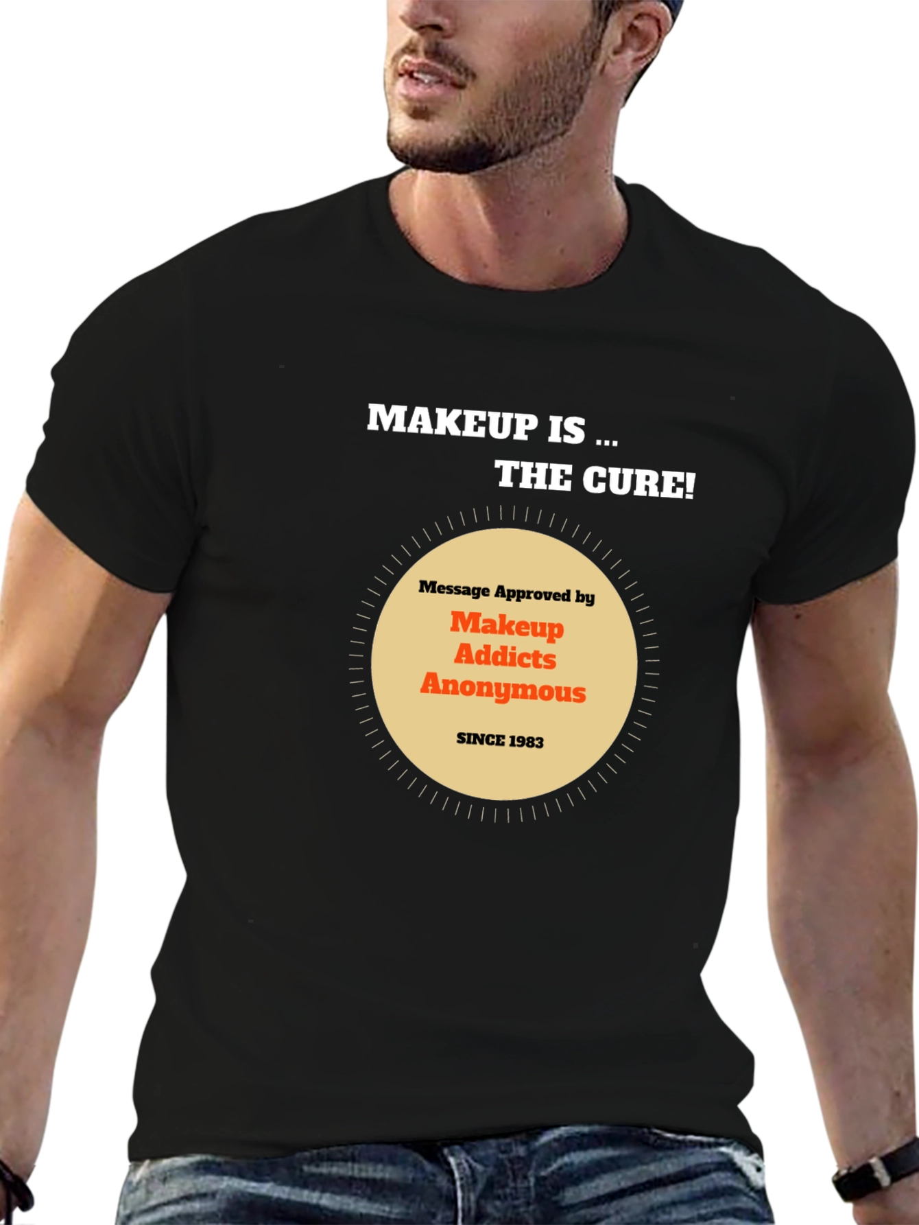 Makeup Addicts Anonymous Tee - Makeup is the cure!