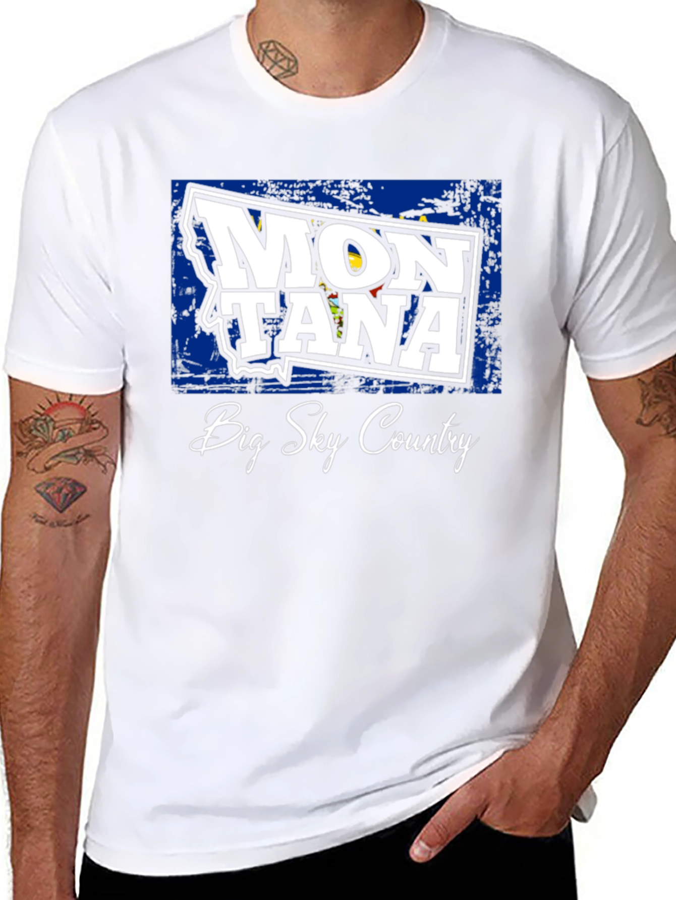 Montana Big Sky Country Graphic Tee