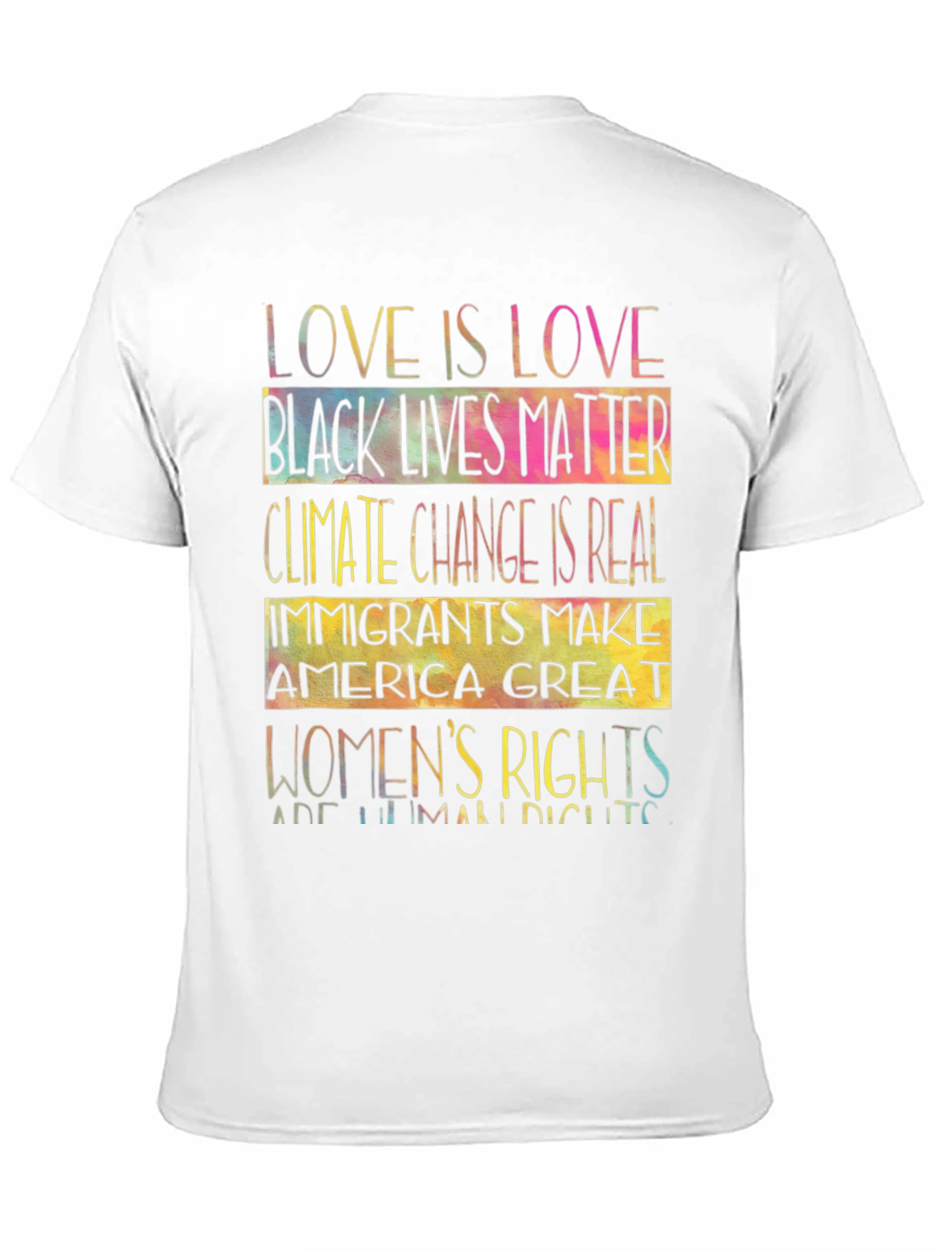 Equality Tie-Dye Graphic T-Shirt