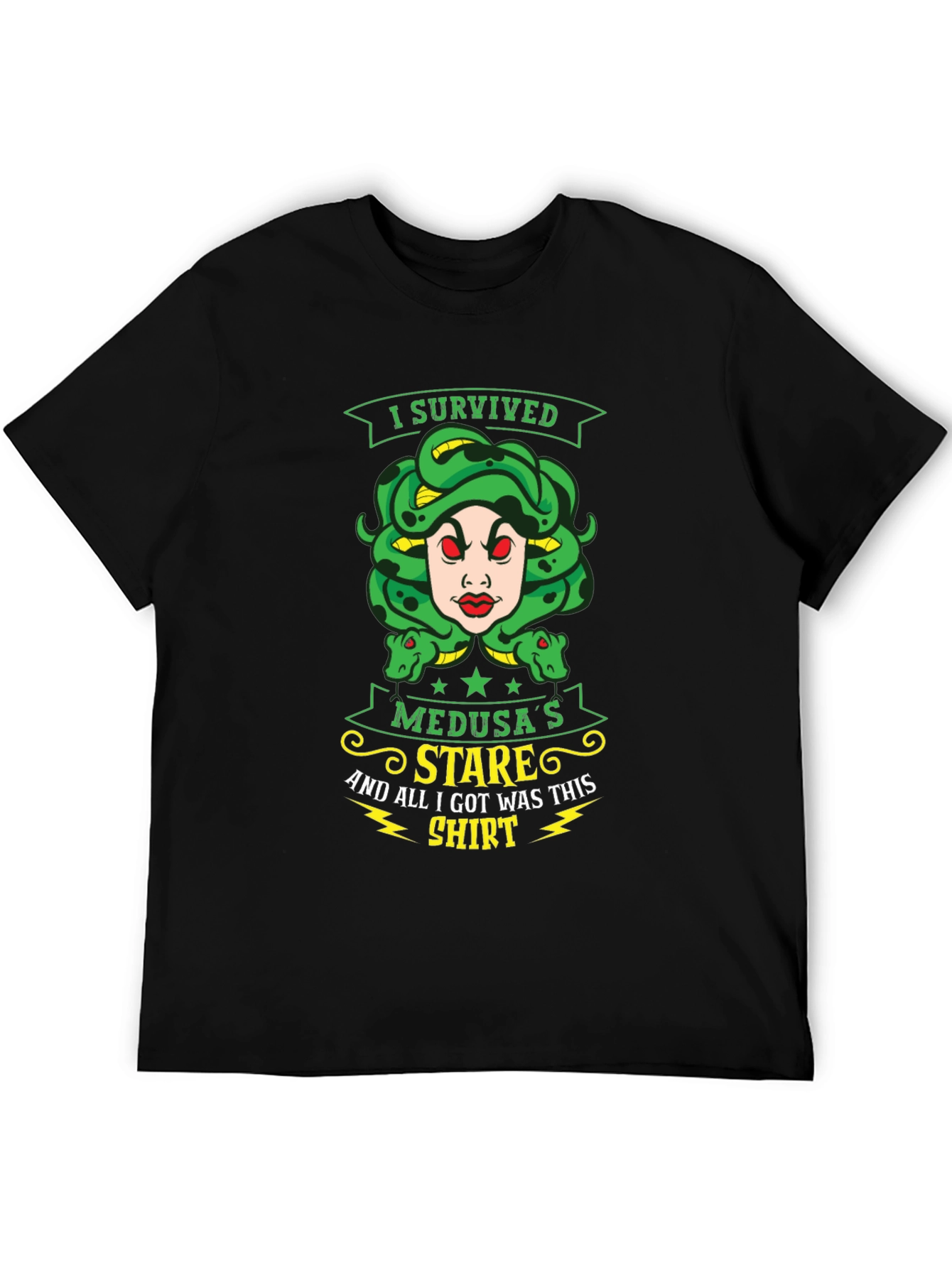 I Survived Medusas Stare T-Shirt