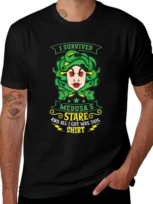 I Survived Medusas Stare T-Shirt