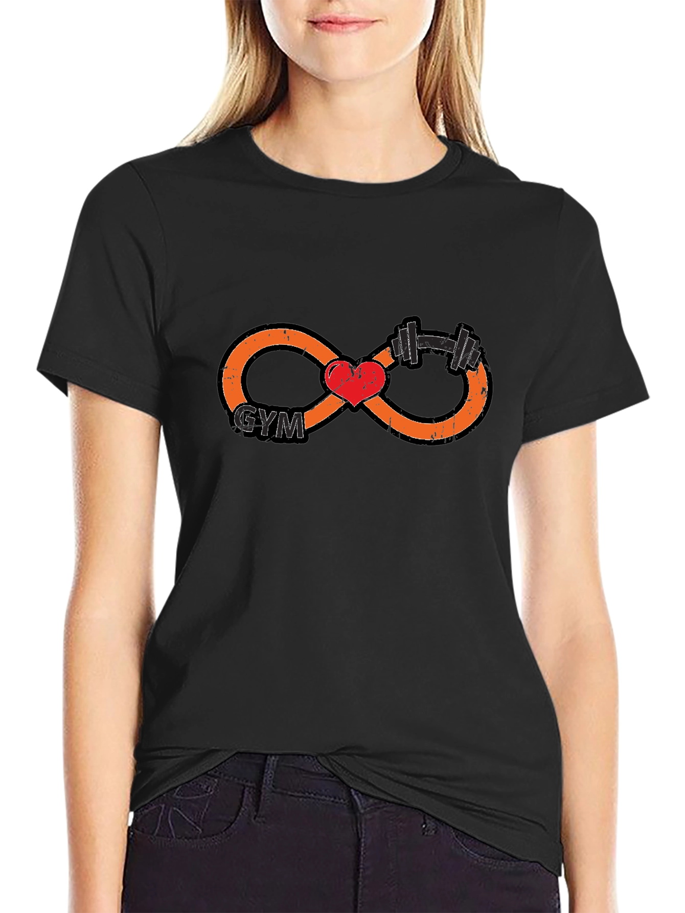 Gym Infinity Heart T-Shirt
