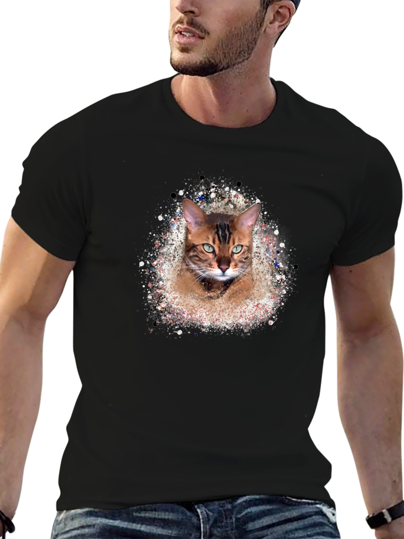 Bengal Cat Art T-Shirt - Stylish & Unique