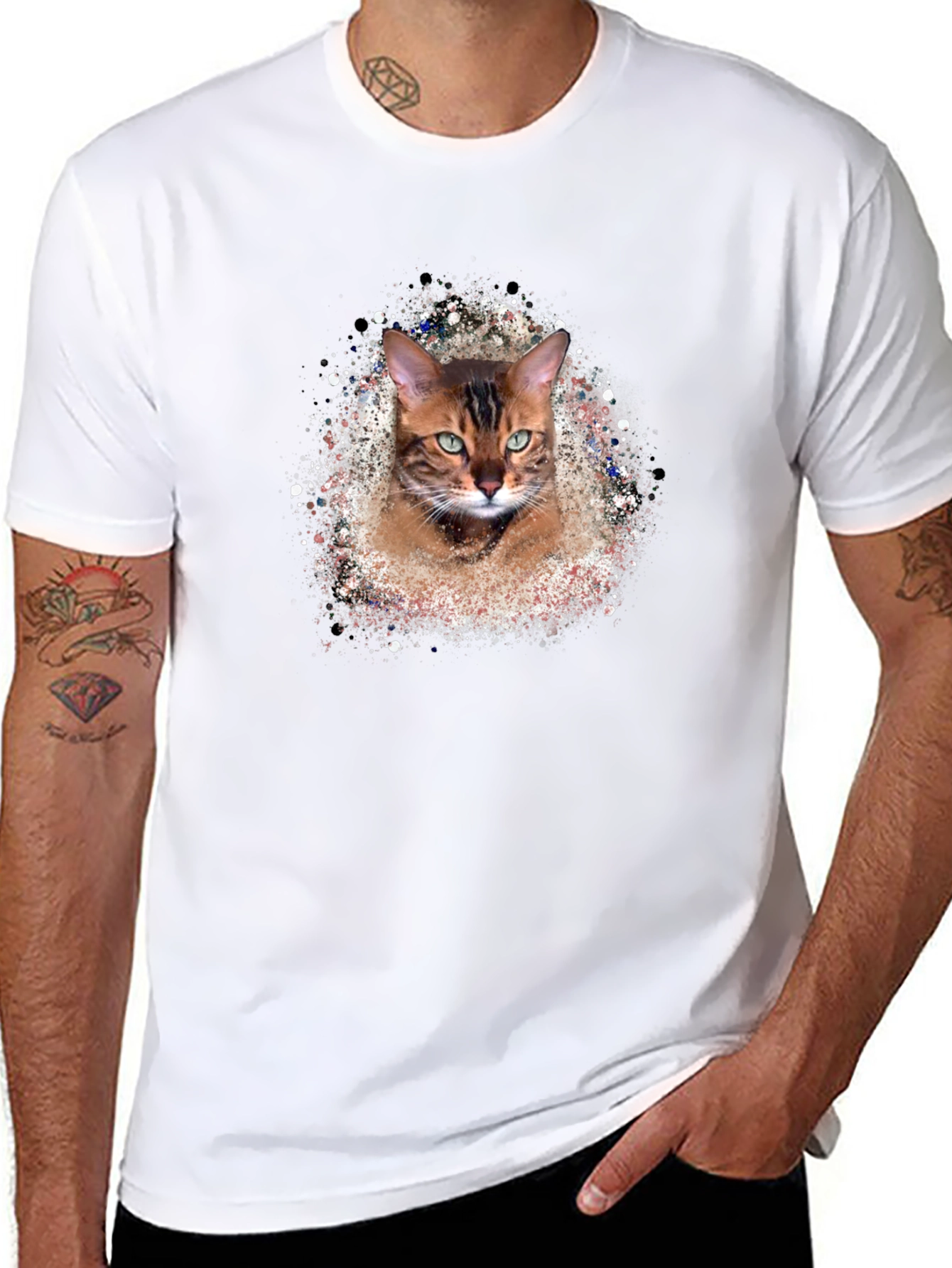 Bengal Cat Art T-Shirt - Stylish & Unique