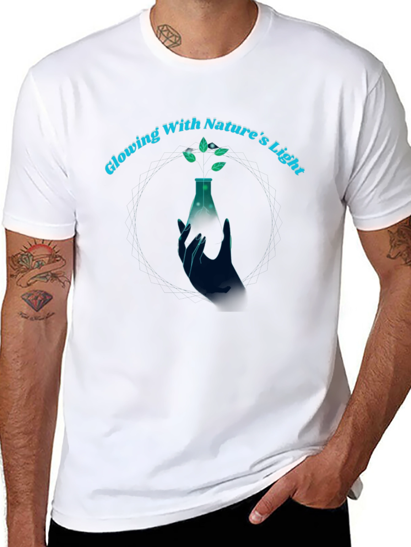 Glowing Natures Light Graphic Tee