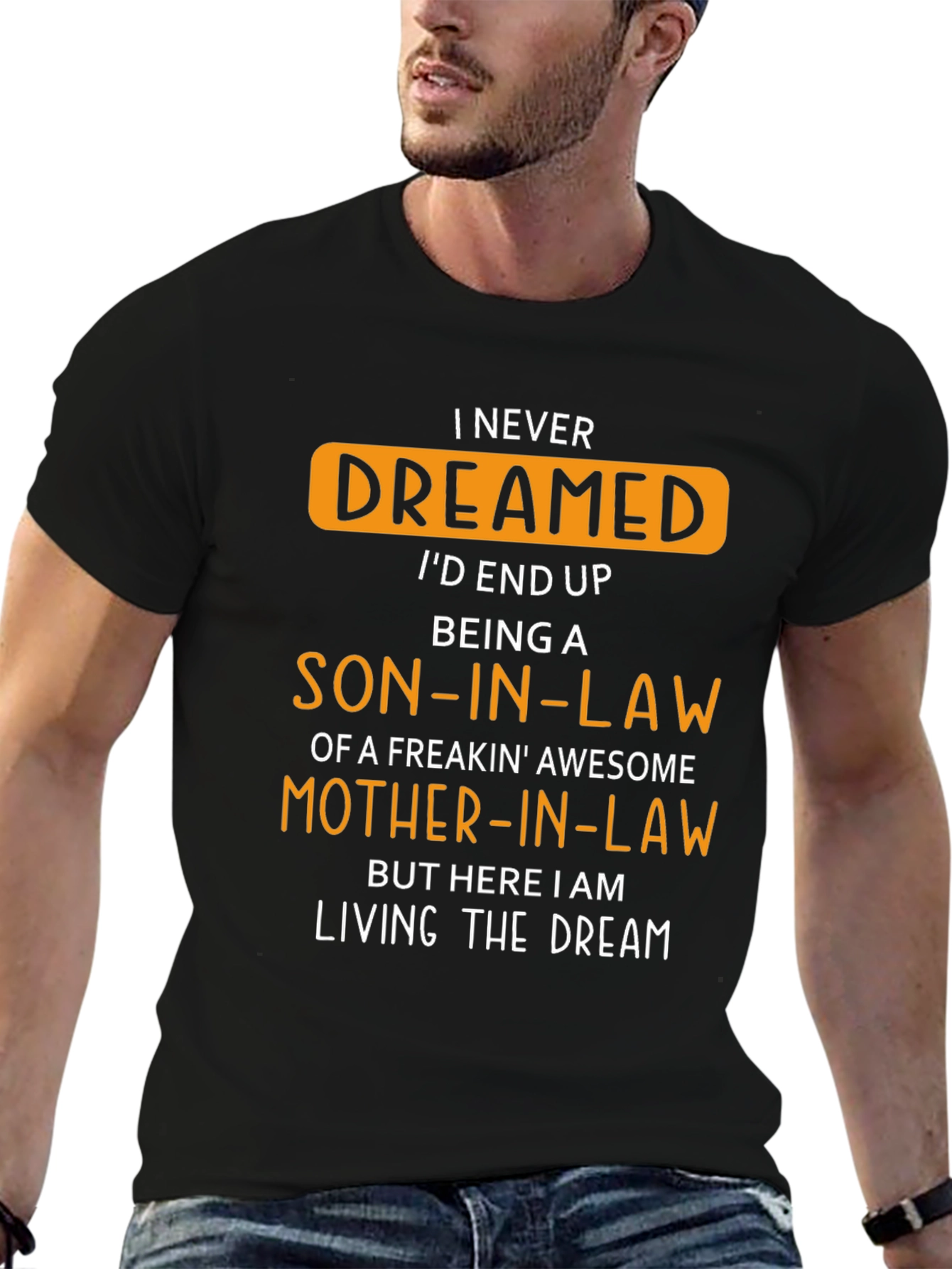 Funny Son-in-Law Freakin Awesome Mother-in-Law T-Shirt