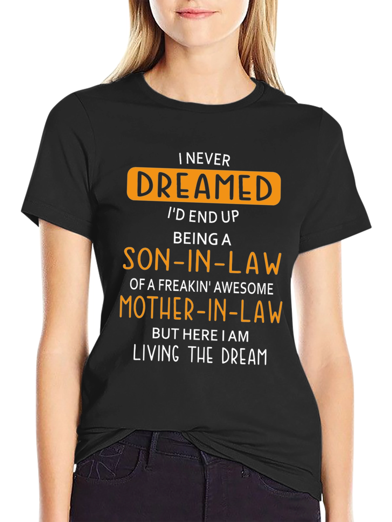 Funny Son-in-Law Freakin Awesome Mother-in-Law T-Shirt