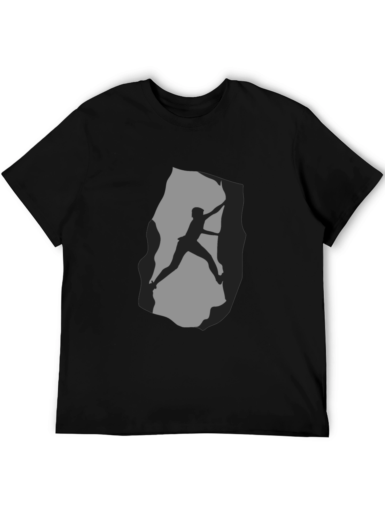 Climbing Silhouette Graphic T-Shirt
