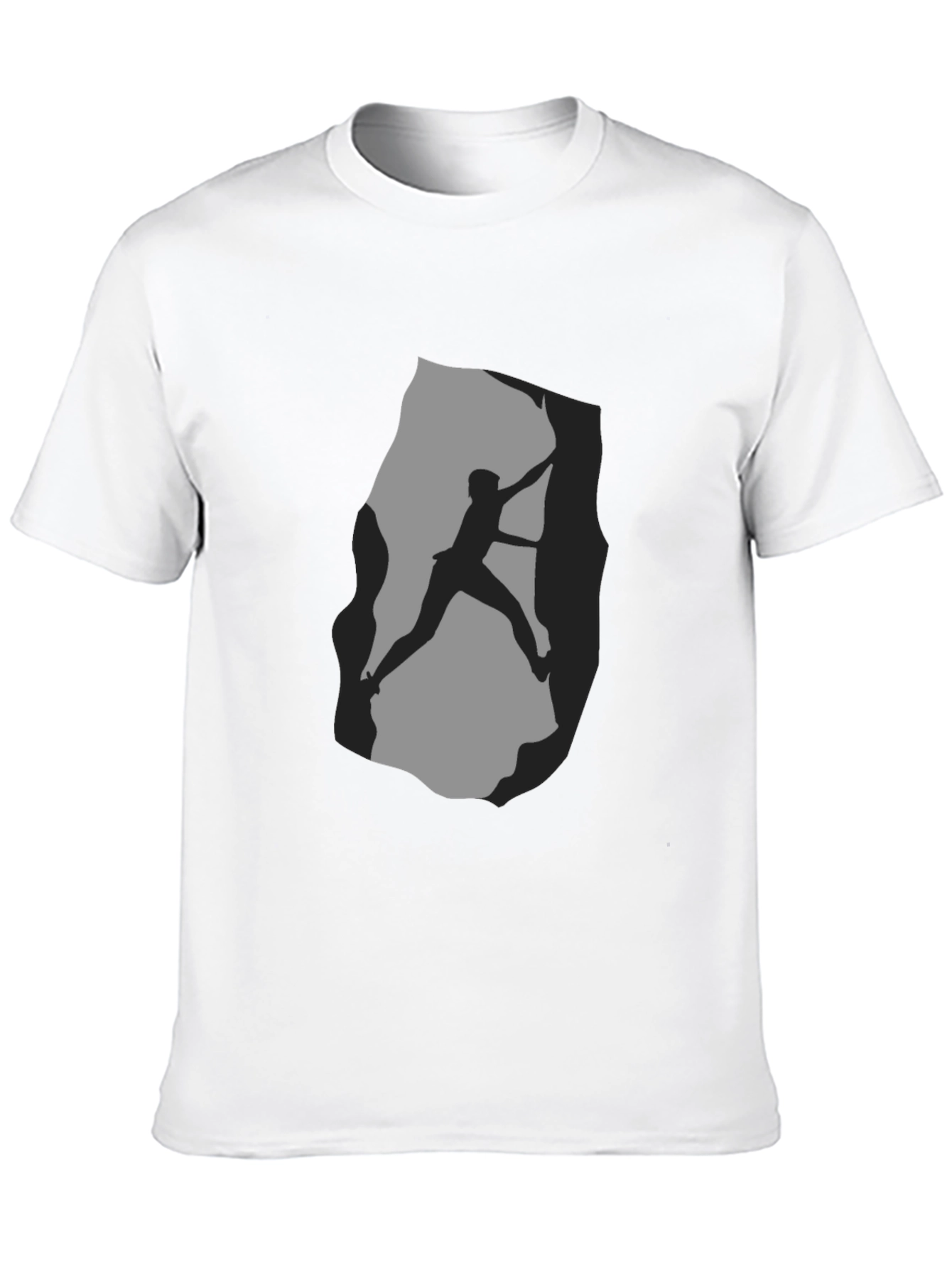 Climbing Silhouette Graphic T-Shirt